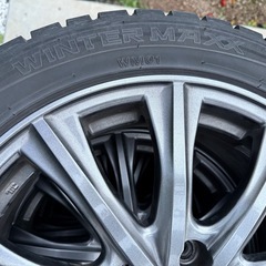 215/50R17アルミタイヤ、スタッドレスタイヤの画像