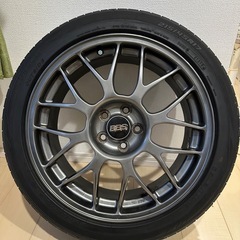 SUBARU純正オプション BBSホイール　17インチ　PCD100の画像