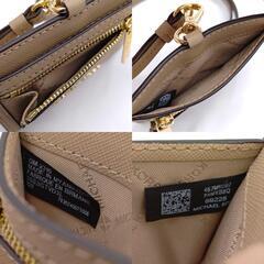 MICHAEL KORS マイケルコース ID カードケース パスケース ベージュの画像