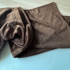 ブランケット/ひざ掛け〜ブラウン〜約100×140cm〜の画像