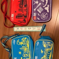 無料　emirates エミレーツ　航空　子供　バッグ　ポーチ　の画像