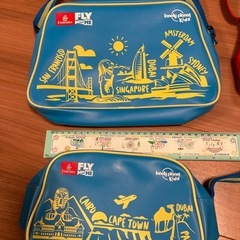 無料　emirates エミレーツ　航空　子供　バッグ　ポーチ　の画像