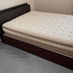 ☆ダブルベッド 　幅140cm Nスリープ ニトリの画像