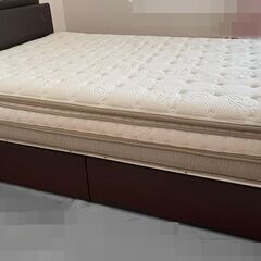 ☆ダブルベッド 　幅140cm Nスリープ ニトリの画像