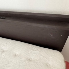 ☆ダブルベッド 　幅140cm Nスリープ ニトリの画像