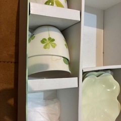 クローバー　急須セットの画像