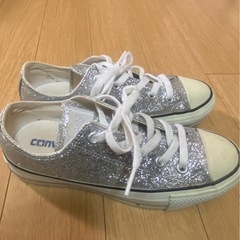 【コンバース】オールスターグリッタースニーカーの画像