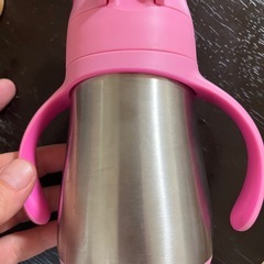 人気デザイン✨ほぼ未使用✨ステンレス✨ストローマグ✨の画像