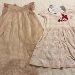 女の子　ワンピース　夏　4着　130の画像