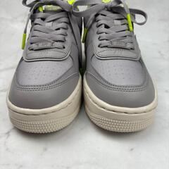 【新品級】NIKE ナイキ スニーカー エアフォース1 シャドウ 23 グレーの画像