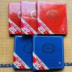 【期間限定 新品未使用】アルバム５冊まとめ売り どんどんふやせるアルバムの画像