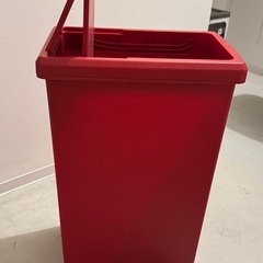 45Lゴミ箱 赤の画像