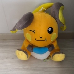 新品ポケットモンスターぬいぐるみ。ライチュウ☆の画像