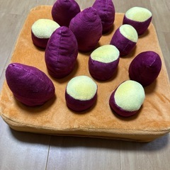 芋掘り体験ぬいぐるみ(🍠•᎑•🍠)の画像