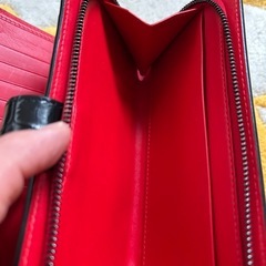 極美品，お得、値下、
クリスチャンルブタン/CHRISTIAN LOUBOUTIN 長財布ブラックの画像