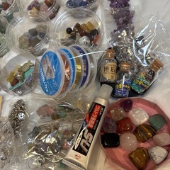 鉱物鉱石アクセサリークラフトセットの画像