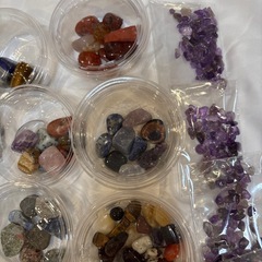 鉱物鉱石アクセサリークラフトセットの画像