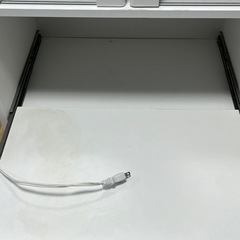 食器棚　レンジボード　フクダクラフト　ホワイトの画像