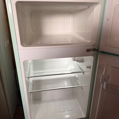 レトロデザイン冷蔵庫の画像