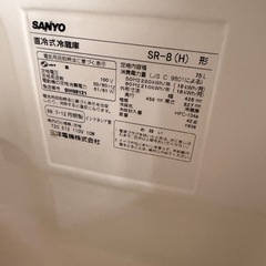 小型冷蔵庫の画像