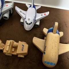 ANA 飛行機　まとめ売り　木製　幼児　コレクション　おもちゃの画像