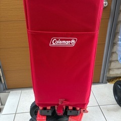 予定者決定済　中古　コールマン アウトドアワゴン  収納 キャリーワゴンの画像