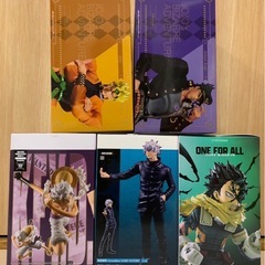 長箱フィギュア5個セットの画像