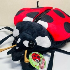 【新品】昆虫リュック〜てんとう虫の画像