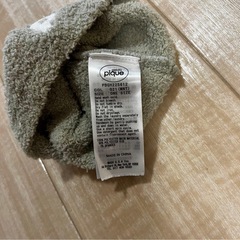 ジェラートピケ　ベビー帽子　冬用帽子の画像