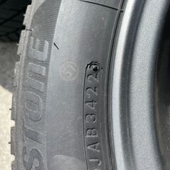 ★☆アルミホイール付きスタットレスタイヤ・４本　165/70-14　VRX-3（2022年34週製） ☆★の画像