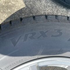 ★☆アルミホイール付きスタットレスタイヤ・４本　165/70-14　VRX-3（2022年34週製） ☆★の画像