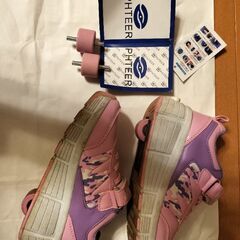 21センチ　ローラーシューズとローラースケートの画像