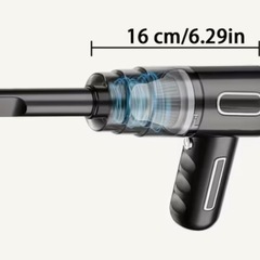 【中古】ミニ掃除機　（緑）の画像