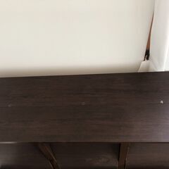 ベルメゾン フラップキャビネット 木製 収納棚の画像