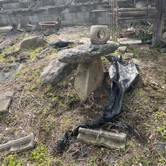 庭石　引き取りに来られる方のみ(軽自動車のみ可能)の画像