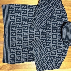 美品　FENDI モノグラム　ズッカ　長袖　トップス　セーターの画像