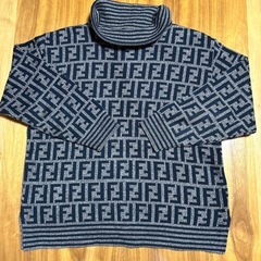 美品　FENDI モノグラム　ズッカ　長袖　トップス　セーターの画像