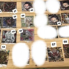 鬼滅の刃　シール　まとめ売りの画像