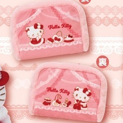 ハローキティ一番くじ ポーチ バッグチャーム セットの画像