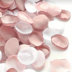 造花の花びらとフェザーとメッシュバックのセットの画像