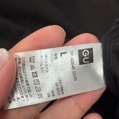gu レディース　長袖　トップス　Lの画像