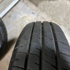売り切り　155 65 R14 75S ダンロップ エナセーブEC204　サマータイヤ　夏タイヤ　2024年製造　8部山　DUNLOP　の画像
