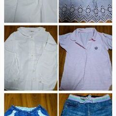 11/2.3 限定 子供服50着、エプロン、靴まとめ売りの画像