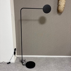 【廃盤】11/29まで　IKEA × HAY YPPERLIG イッペルリグフロアライトブラックの画像