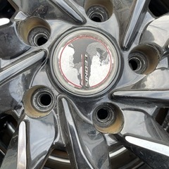 ウェッズ製レオニス　１７Ｘ７Ｊ　５穴１１４.３　４本セット　美品の画像