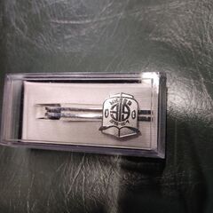 新品未使用　鉄道ネクタイピン2個セット　国鉄　コレクション　新幹線　高速度記録　アルゼンチン向ロカ線電車完成記念　レア 当時物　希少の画像
