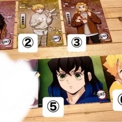 鬼滅の刃　ブロマイド　　まとめ売り　おまけ付きの画像