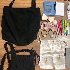 文房具、バッグ、髪飾り等
あげますの画像