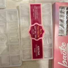 ネイルチップ複数セットの画像