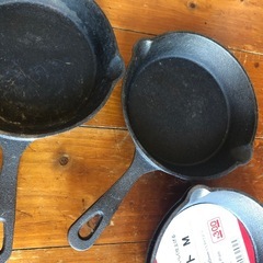 スキレット 6個まとめて キャンプにもの画像